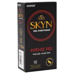 Manix SKYN Intense - latexmentes, gyöngyös óvszer #1