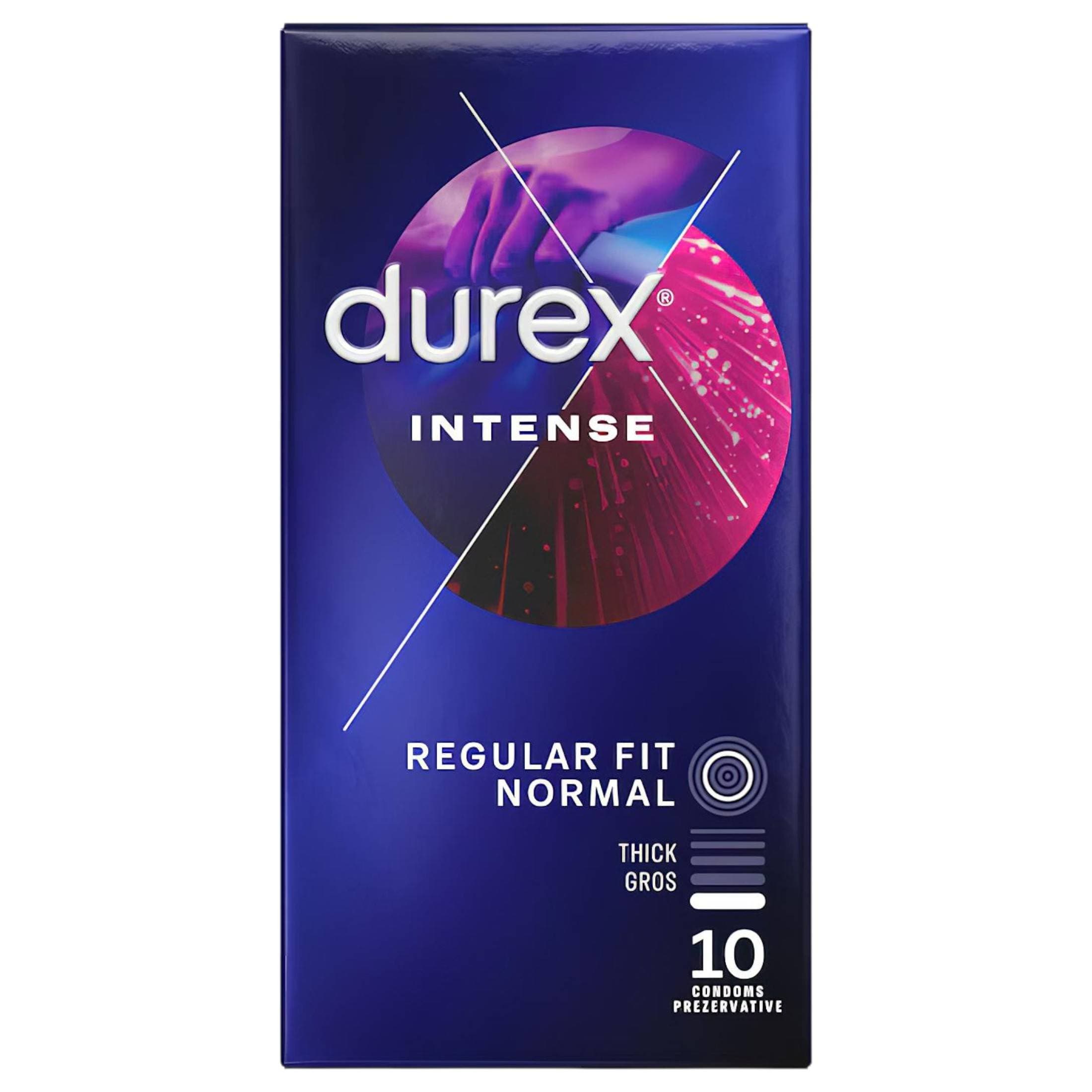 Durex Intense - bordázott és pontozott óvszer (10db) - #2