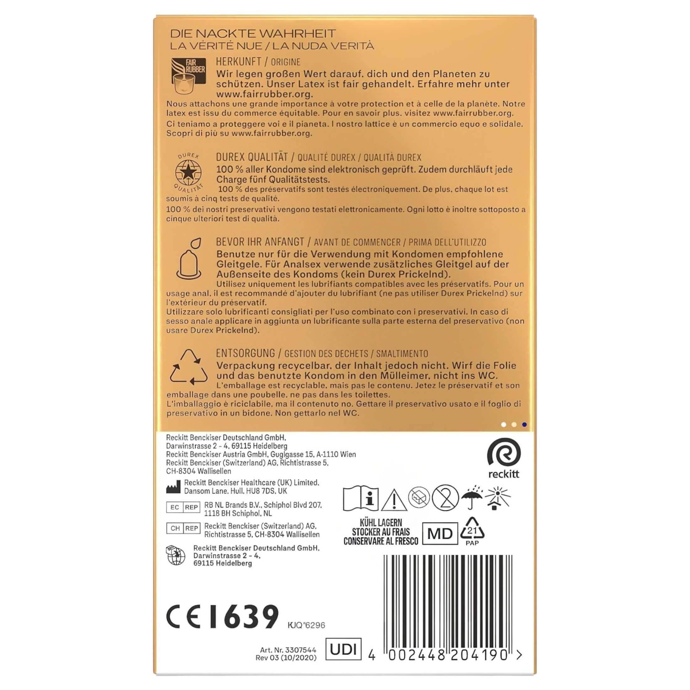 Durex Hautnah XXL- extra nagy óvszer #3