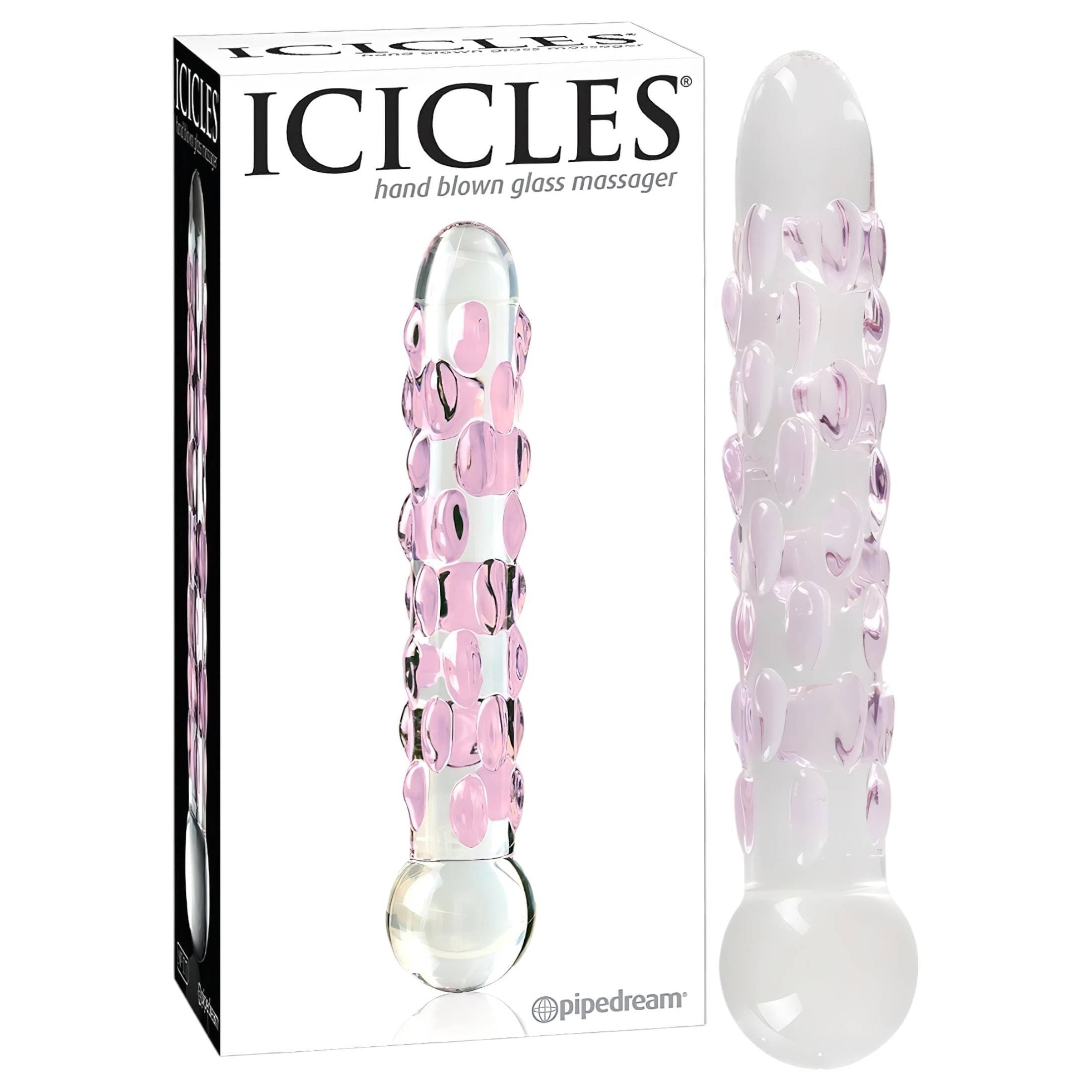 Icicles No. 7 - gyöngyös üveg dildó #1