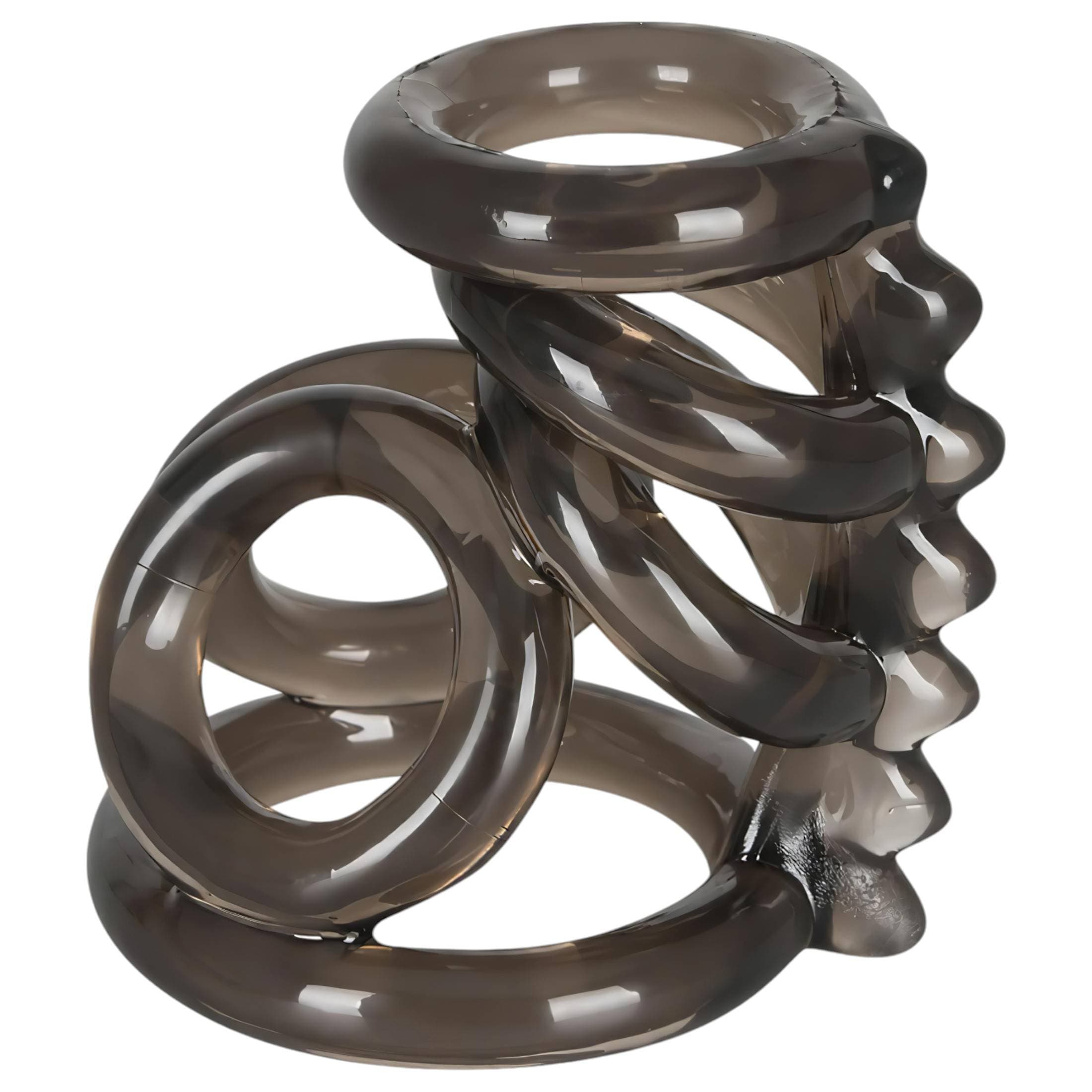 Bad Kitty - tüskés pénisz- és heregyűrű #3