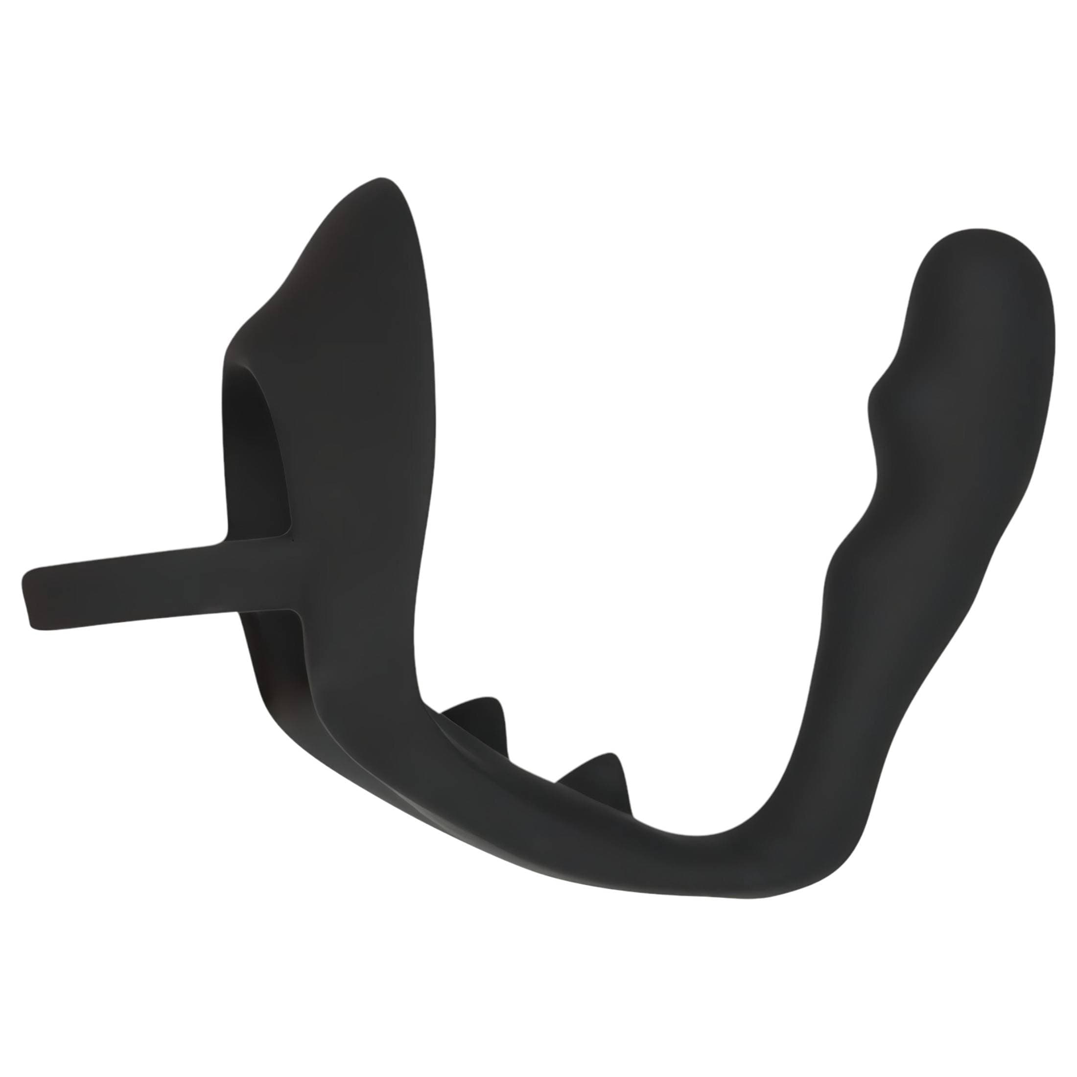 Black Velvets - pénisz- és heregyűrűs anál dildó #5