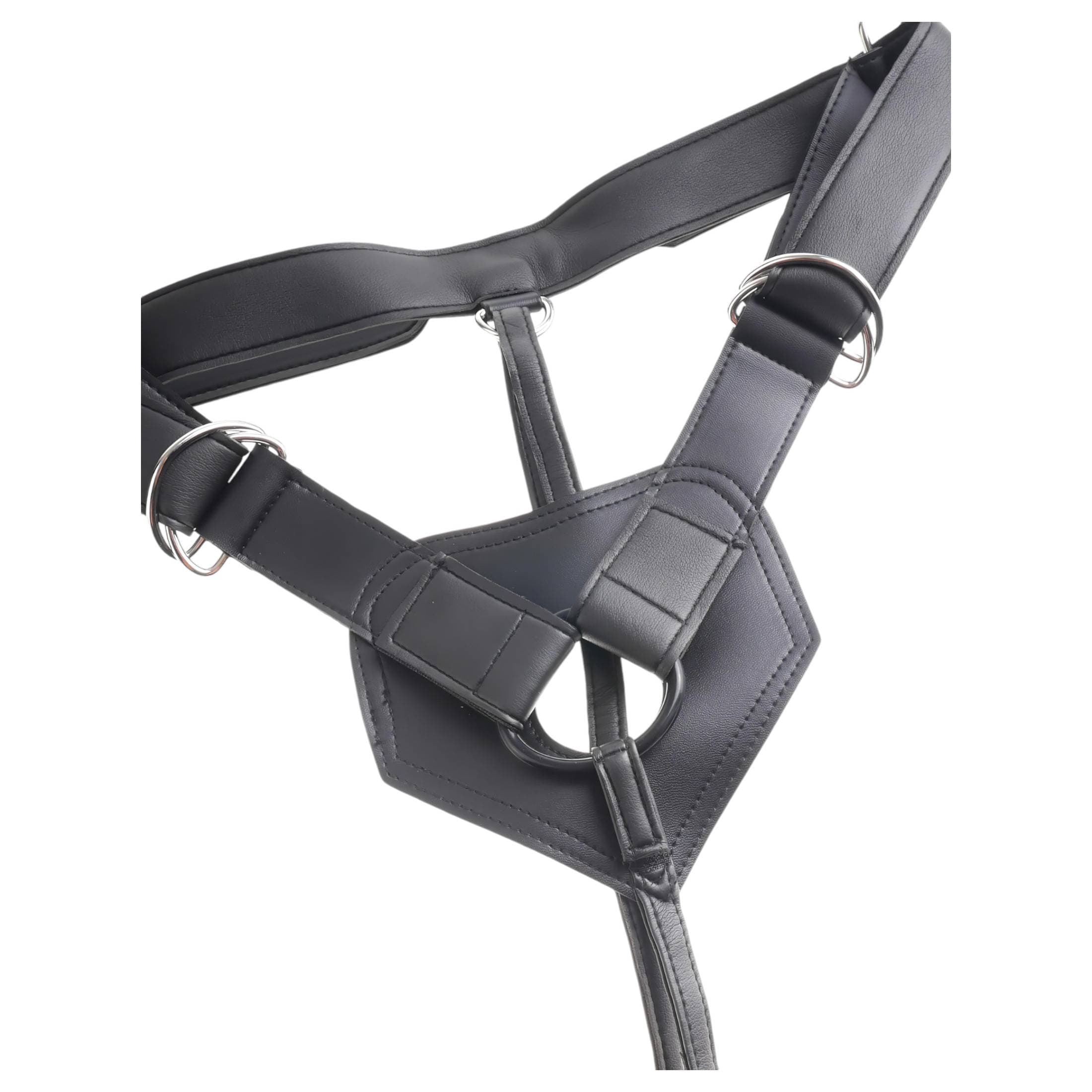 King Cock Strap-on 8 - felcsatolható dildó - natúr #5