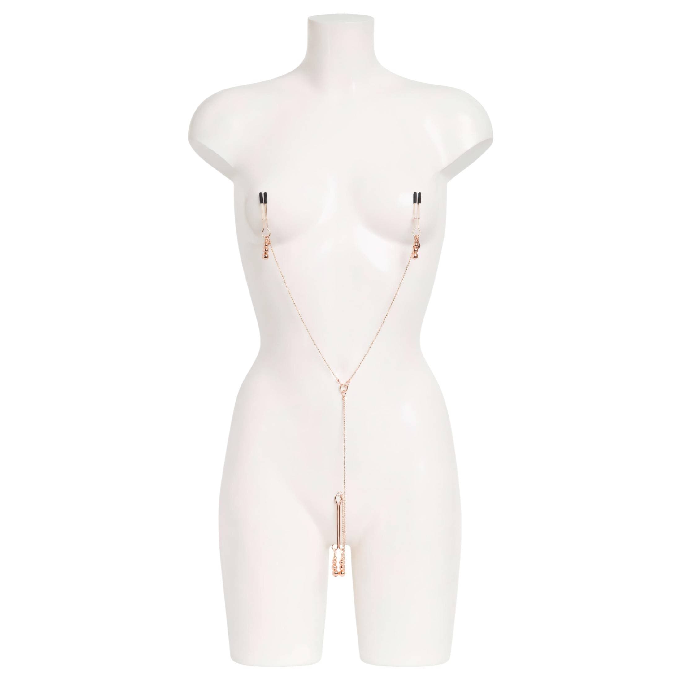 A szabadság ötven árnyalata - All Sensation mell- és szeméremcsipesz #2