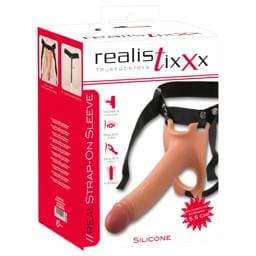 Realistixxx Strap-on - felcsatolható, üreges dildó #1