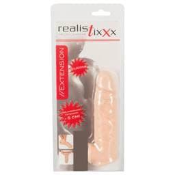 Realistixxx - heregyűrűs péniszköpeny - 16cm #1