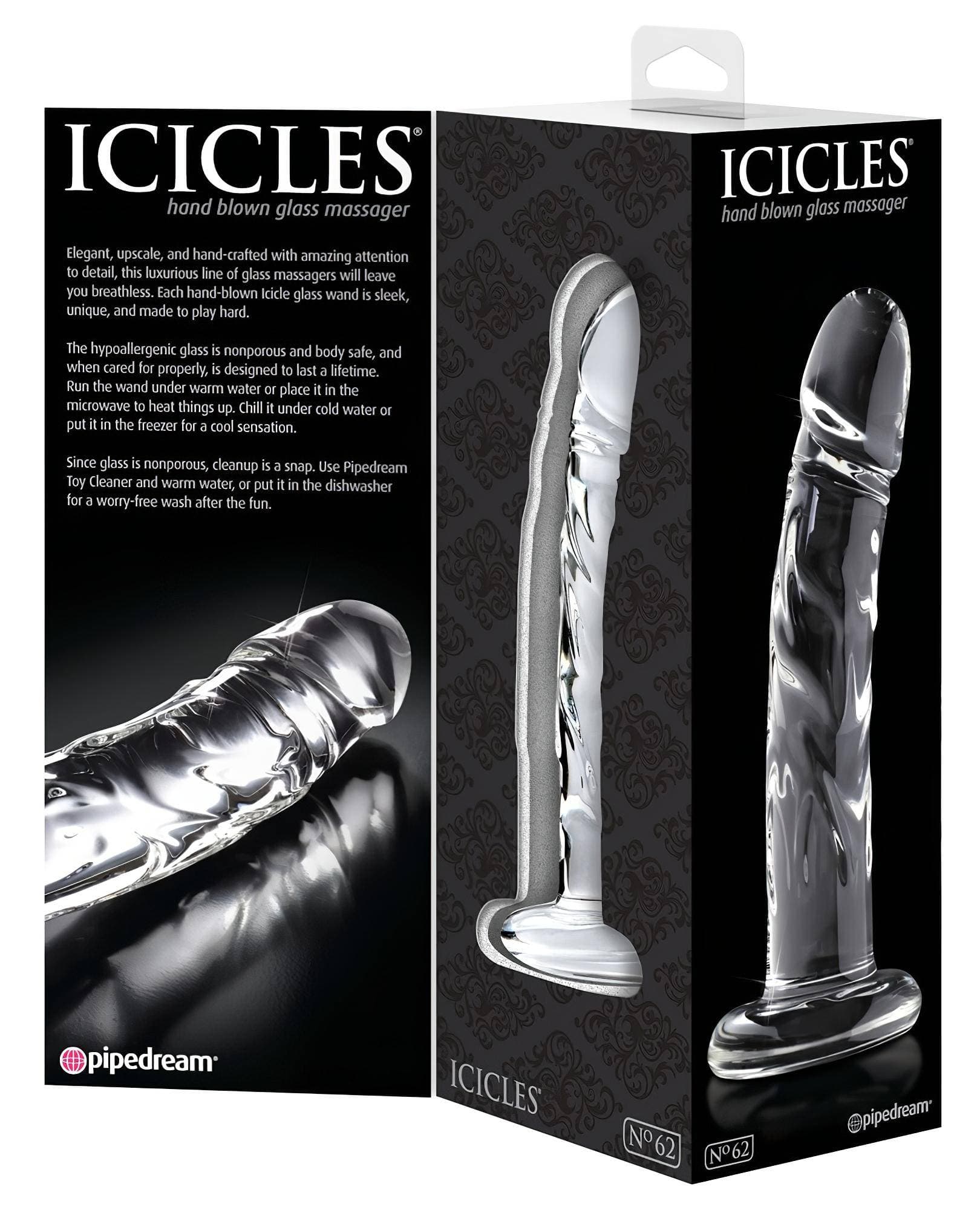 Icicles No. 62 - péniszes üveg dildó #2