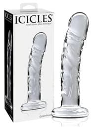 Icicles No. 62 - péniszes üveg dildó #1