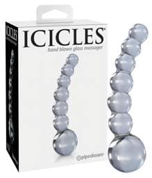 Icicles No. 66 - íves, gömbös, üveg dildó #1