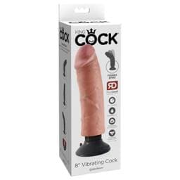 King Cock 8 - hajlítható, élethű vibrátor #1
