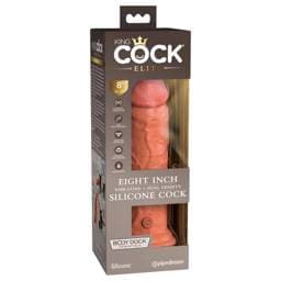 King Cock Elite 8 - élethű vibrátor 20cm #1