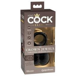 King Cock Crown Jewels - rezgő péniszgyűrű #1