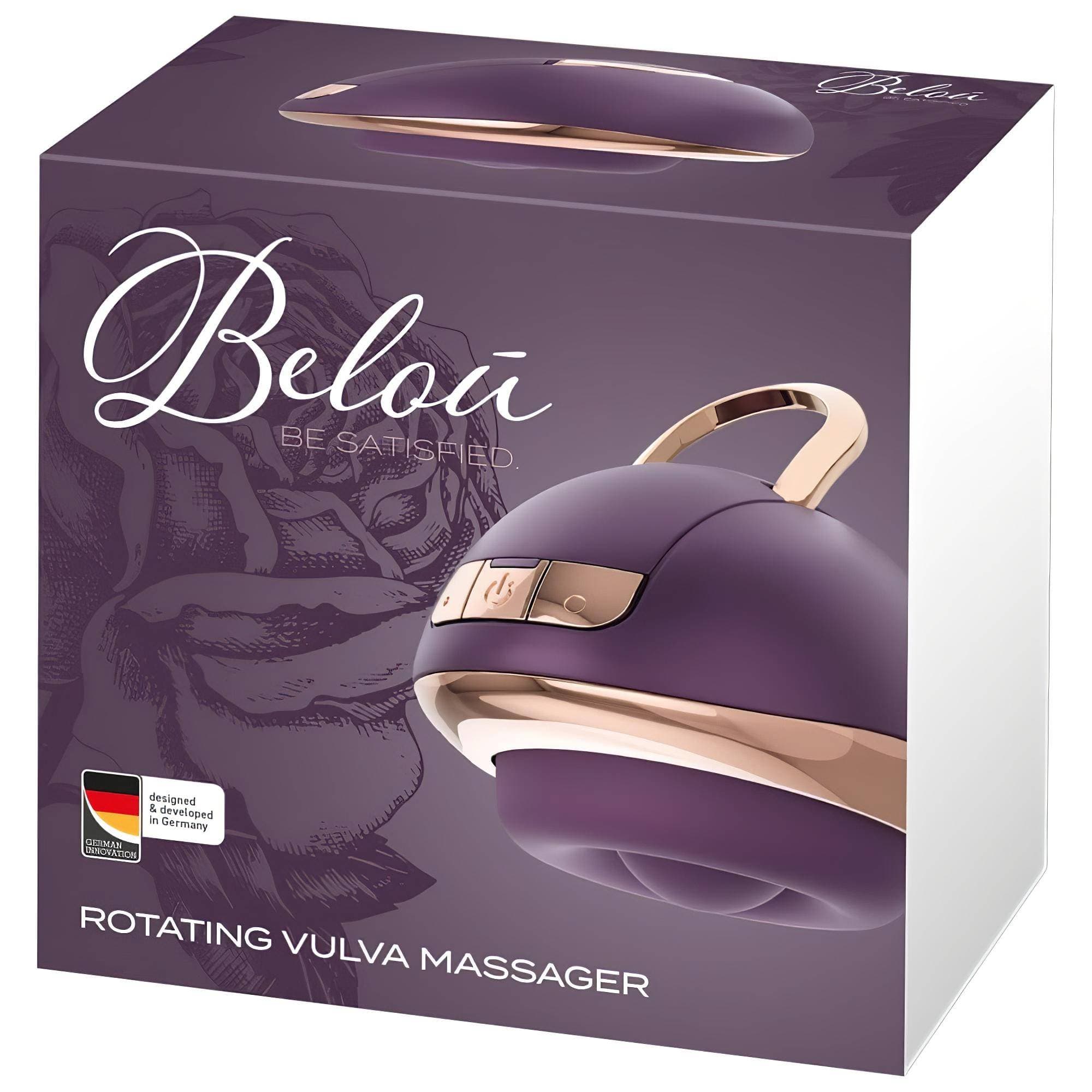 Belou - akkus, forgó, vulva masszírozó vibrátor #9