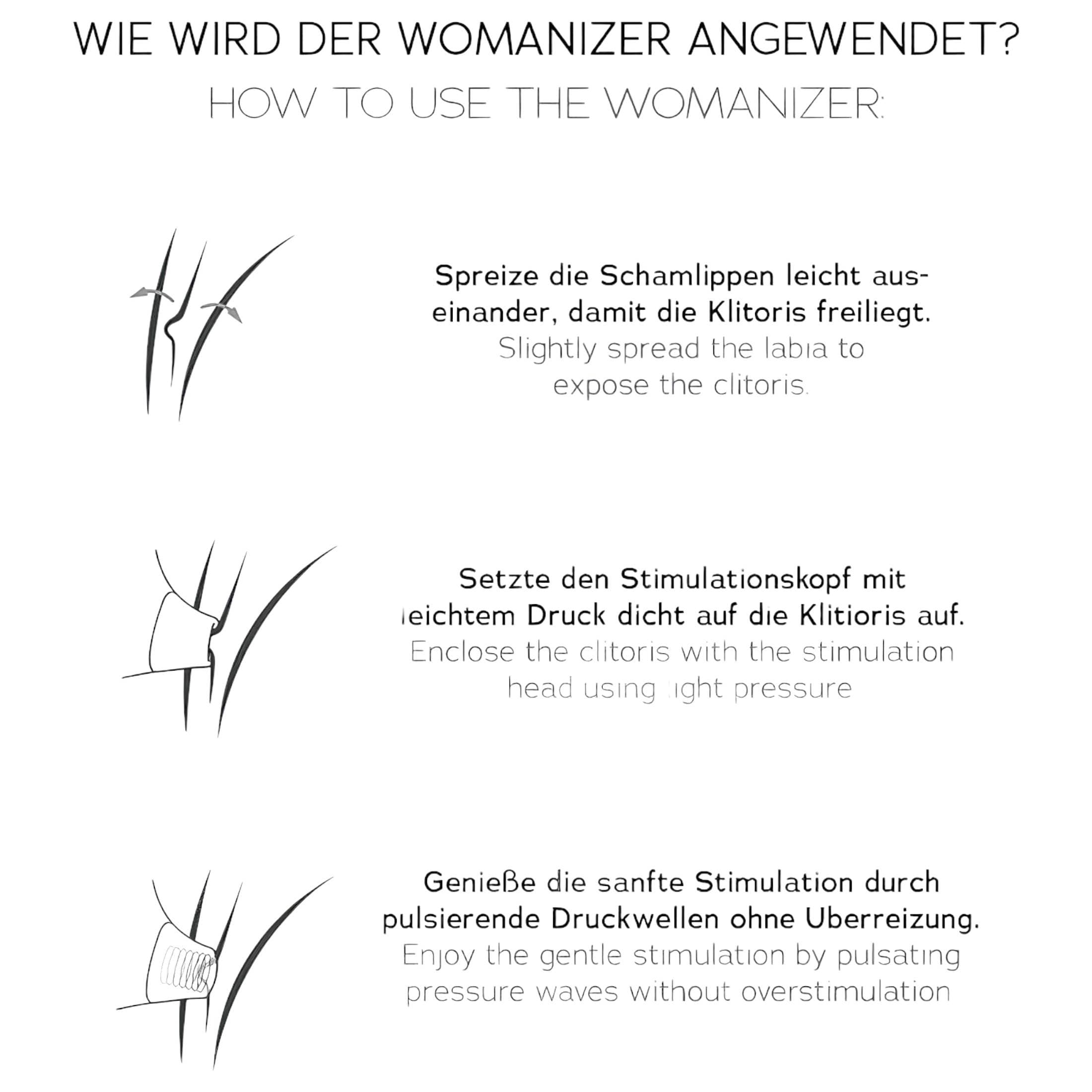 Womanizer Classic 2 - akkus, léghullámos csiklóizgató #6