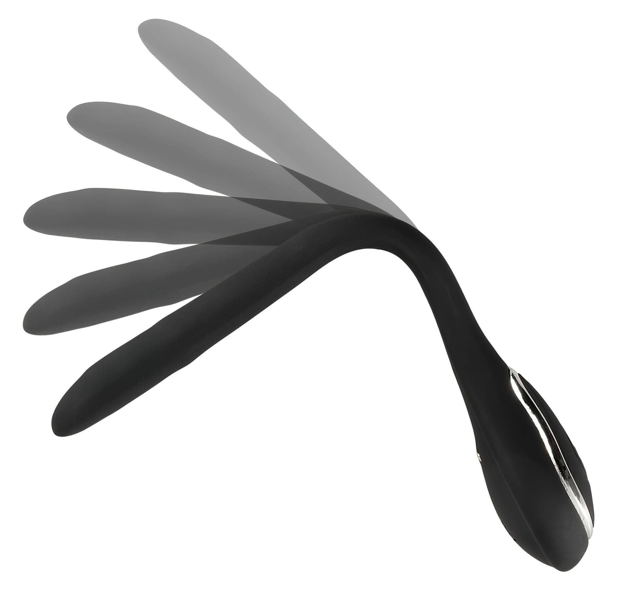 Penis Plug Dilator - akkus, vibrációs dilátor (1,1cm) - fekete #5