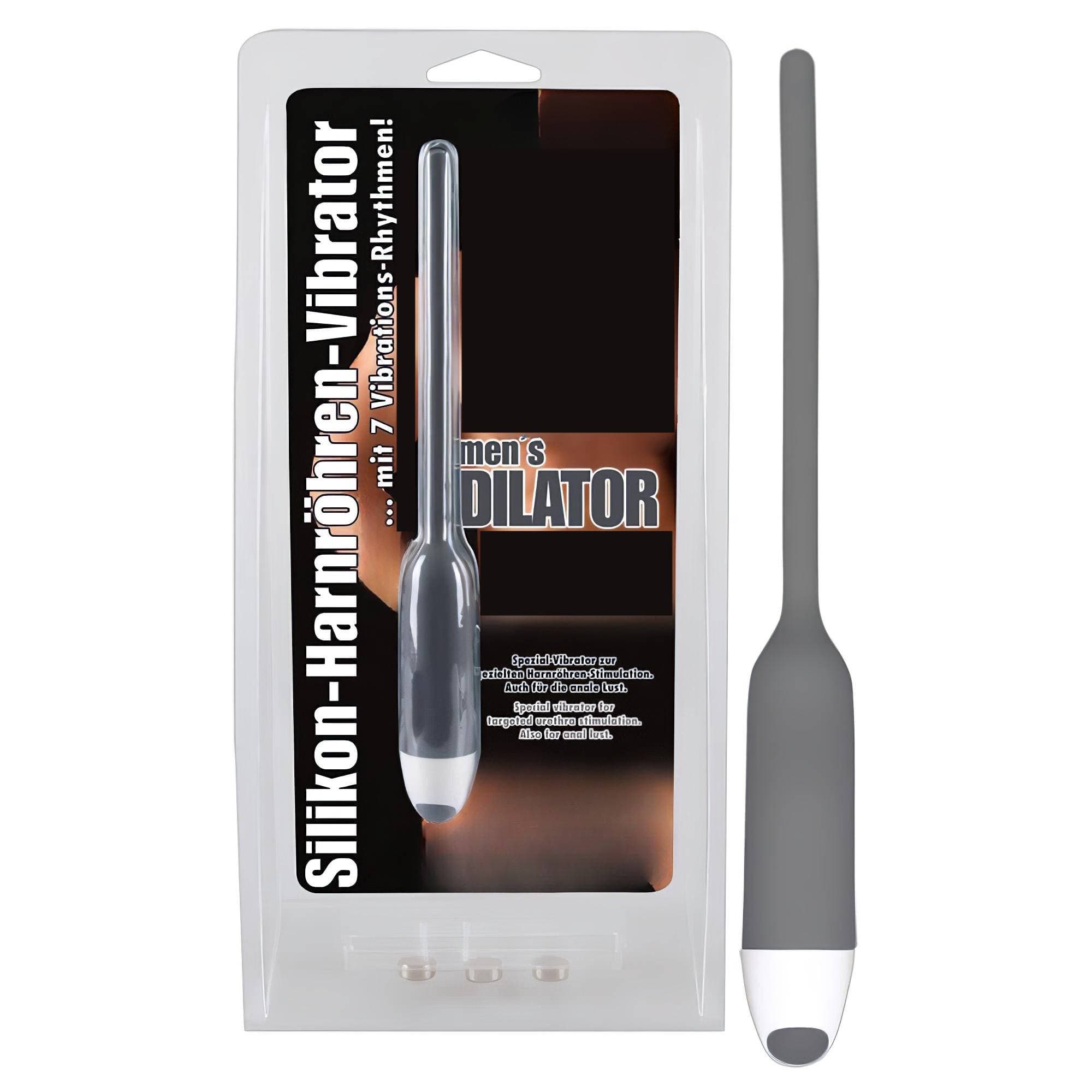 You2Toys - DILATOR - szilikon dilátor vibrációval - szürke #1