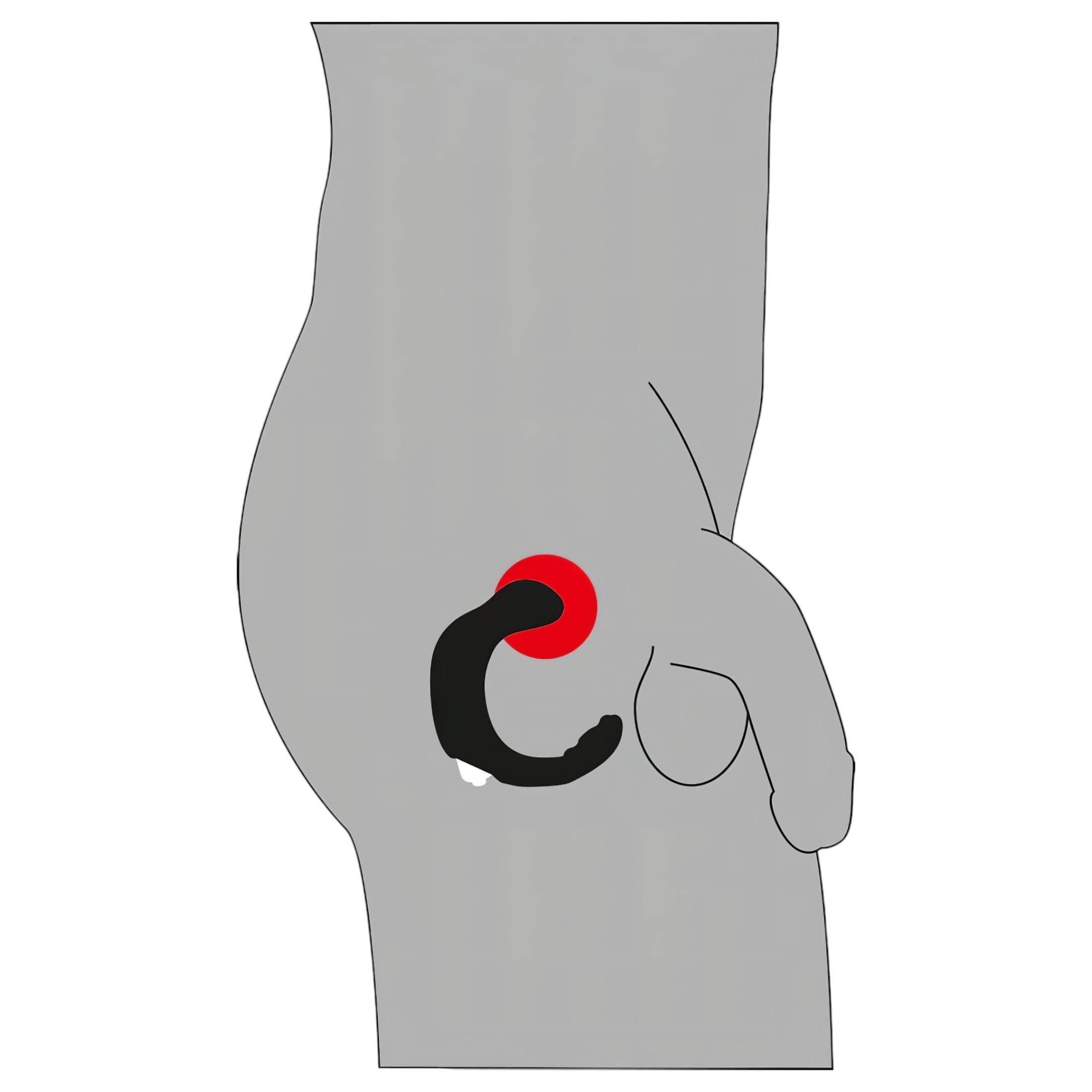 Rebel - íves prosztata vibrátor #9