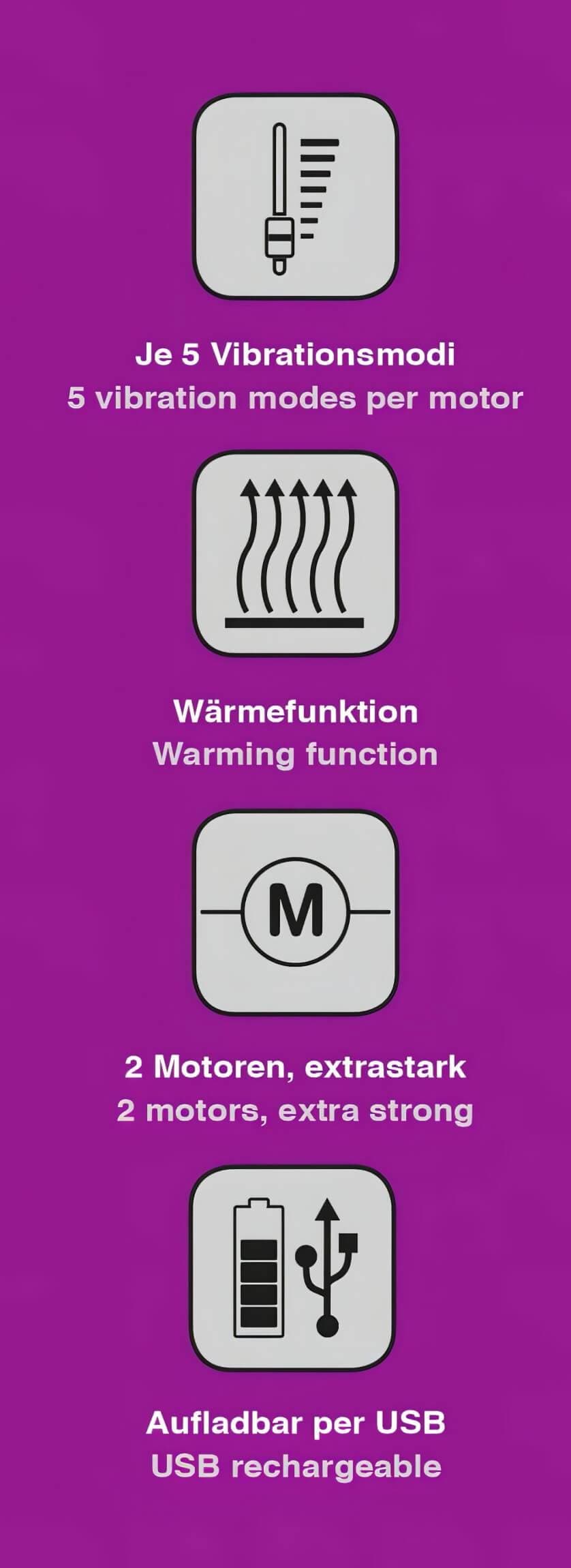 Javida - melegítő csiklóizgató vibrátor #4