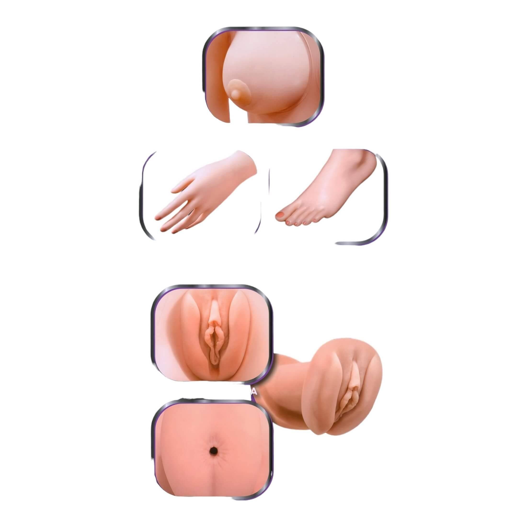 Shy Camilla - életnagyságú guminő #3