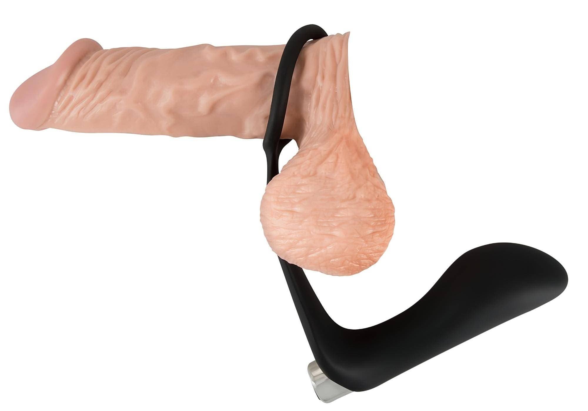 Black Velvets - anál vibrátor péniszgyűrűvel #6