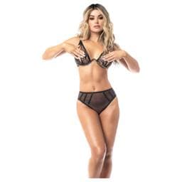 Mapalé - melltartó szett harisnyatartóval #1