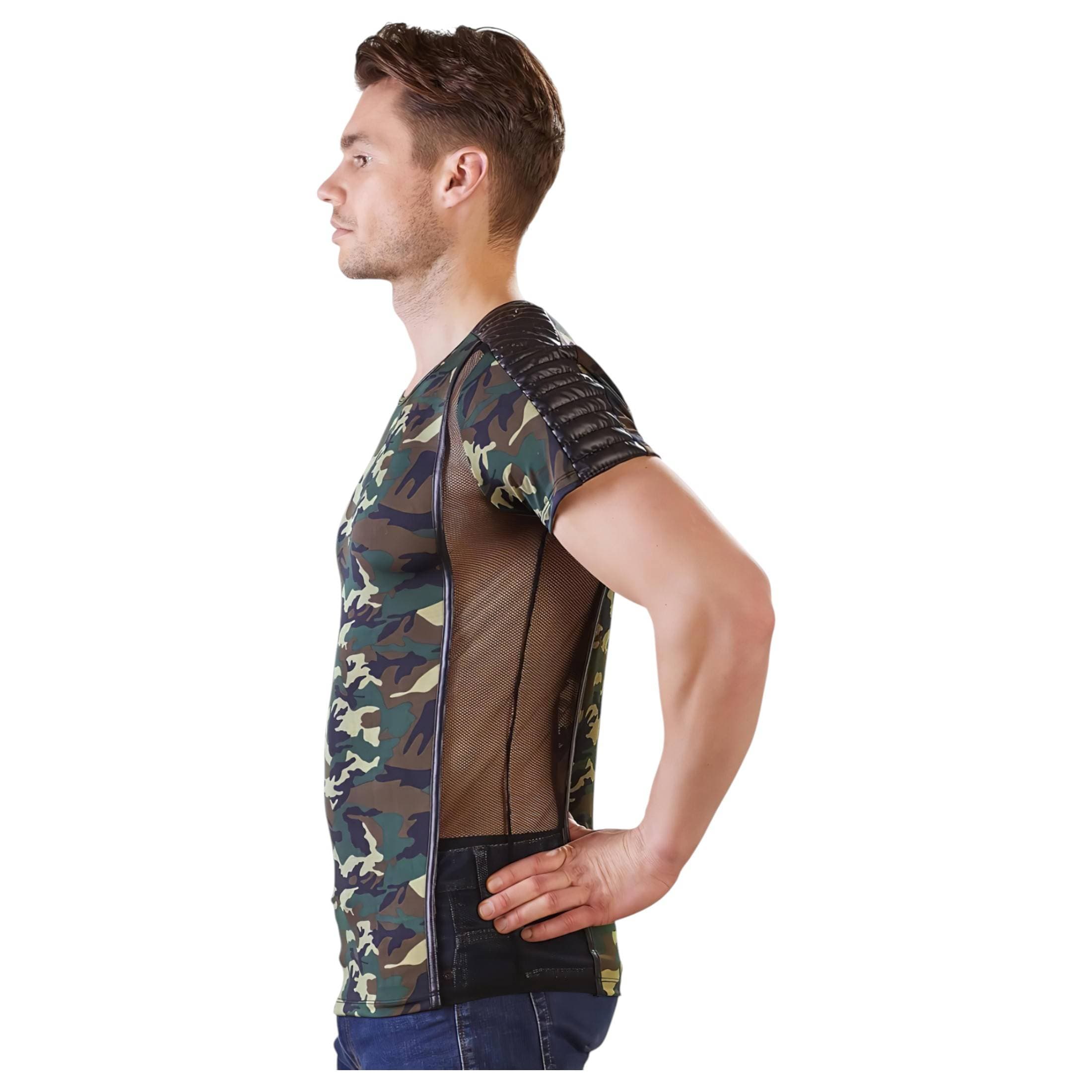 NEK - terepmintás férfi póló #3