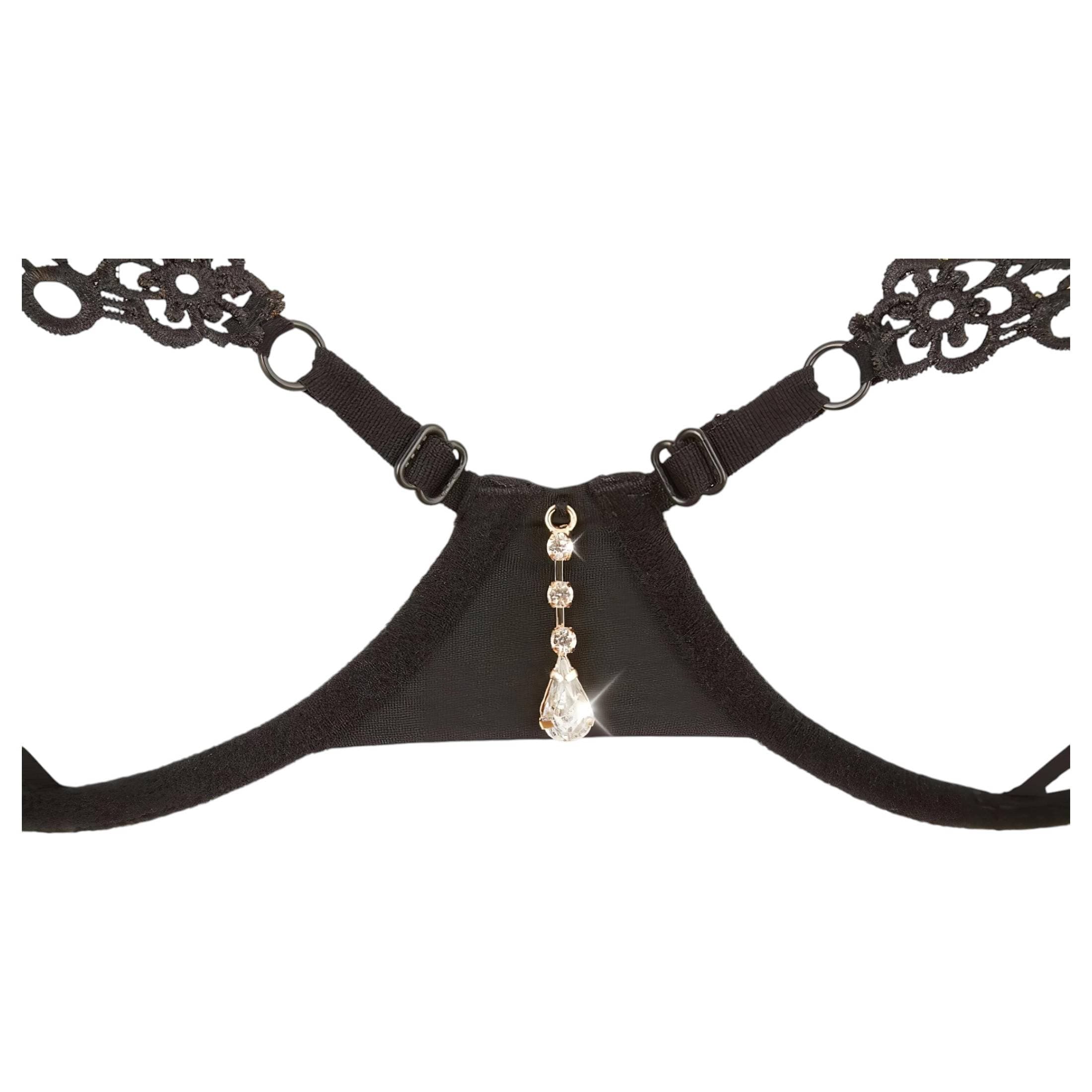 Cottelli - csillogó hímzett melltartó szett #8