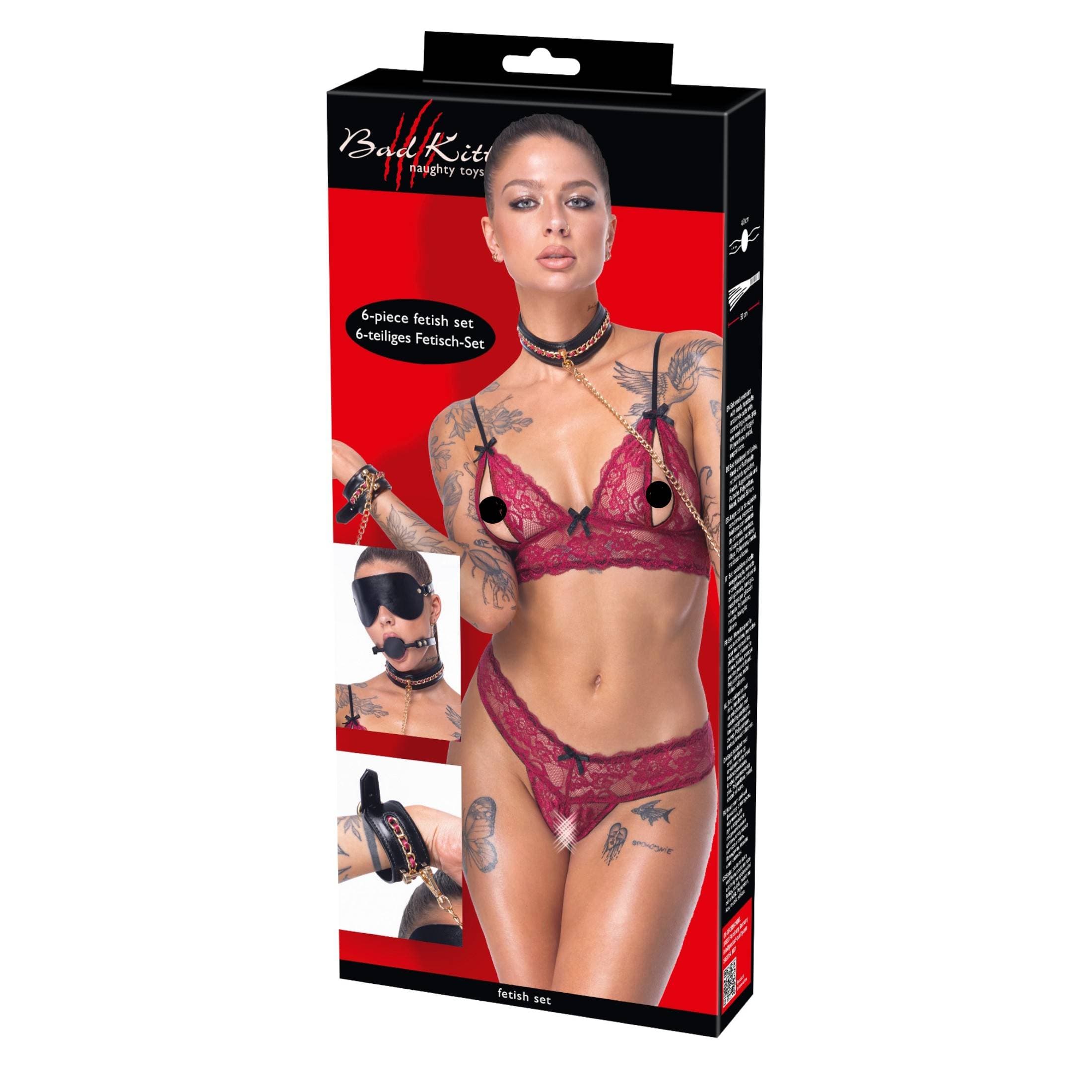 Bad Kitty - bondage szett - 6 részes #1