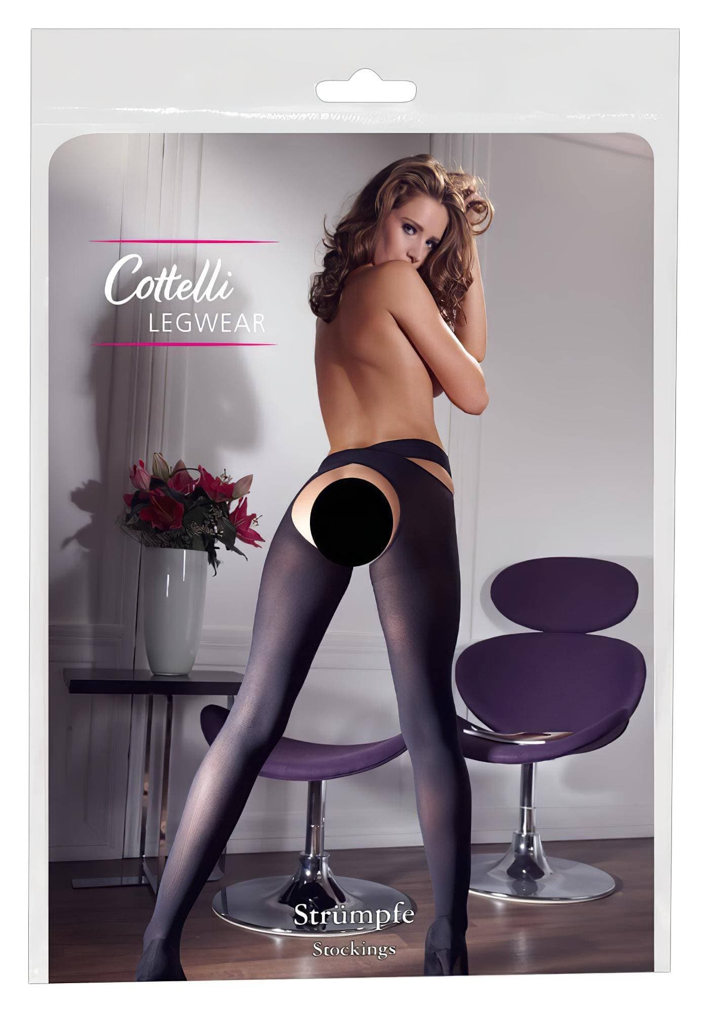 Cottelli - Keresztpántos harisnya #4