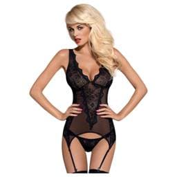 Obsessive Emperita - apró hímzéses felső és tanga #1