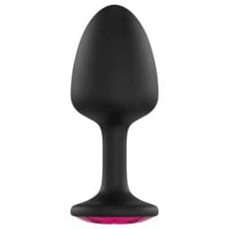 Dorcel Geisha Plug Ruby L - pink köves anál plug #1