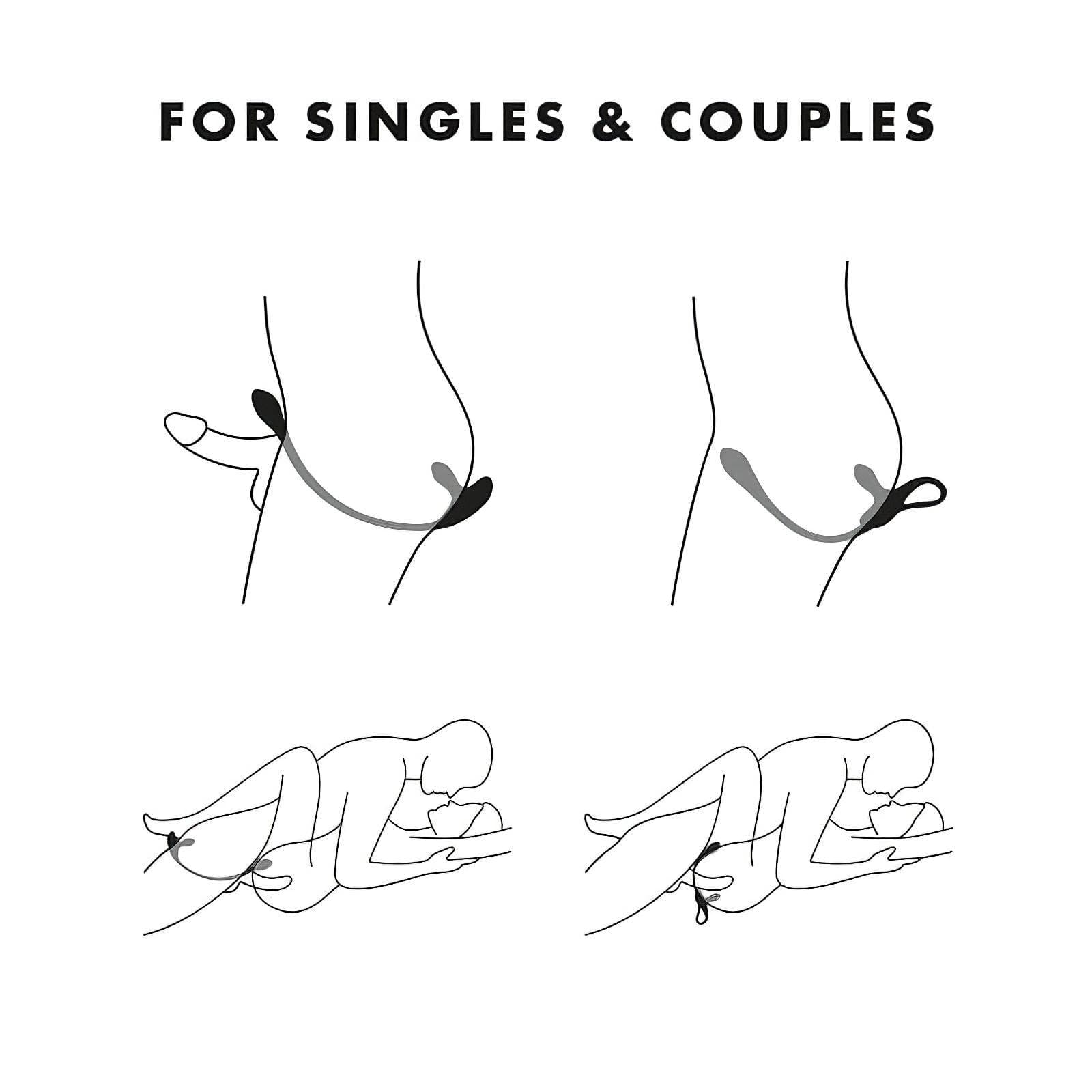 Satisfyer Plug & Play - akkus anál vibrátor és péniszgyűrű #6