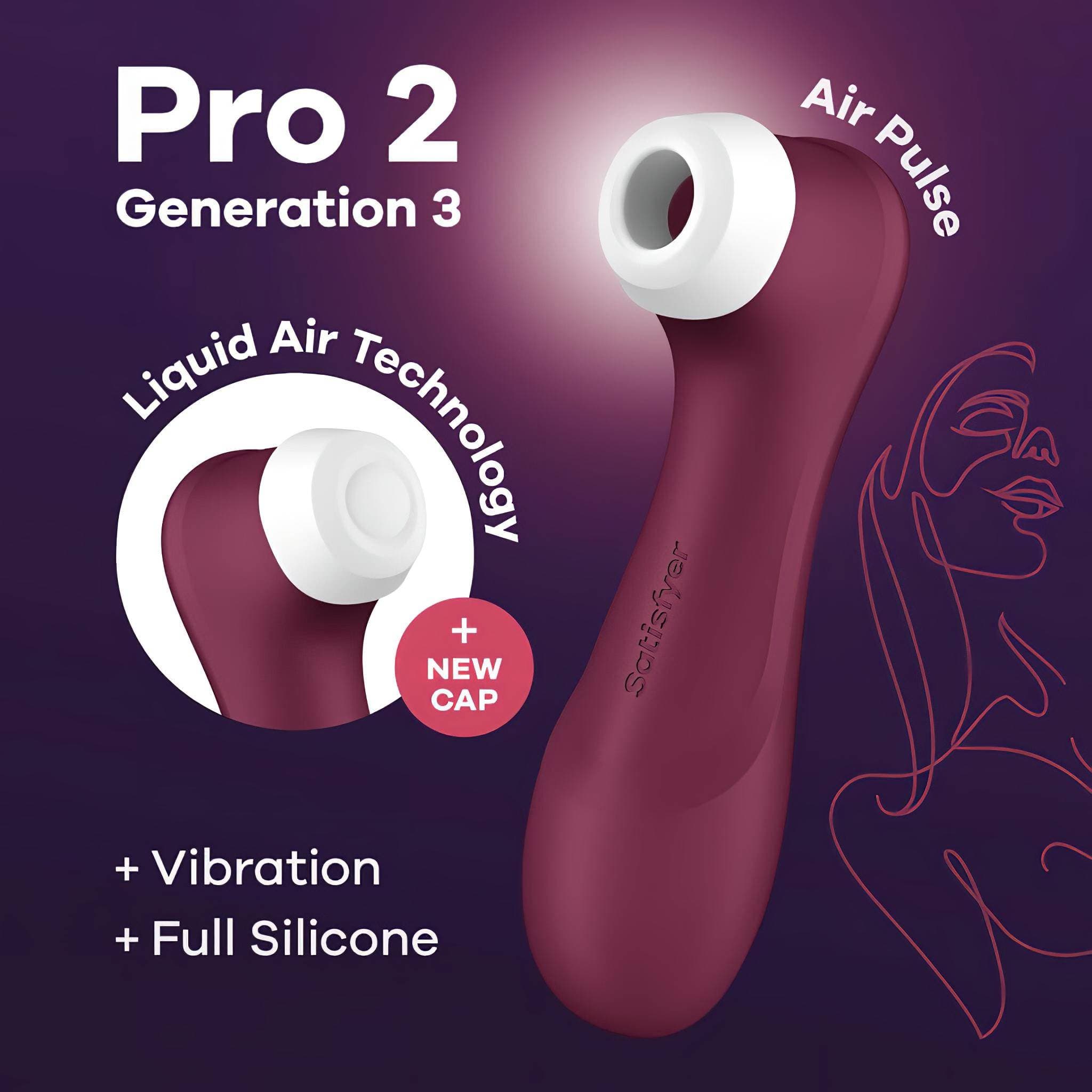 Satisfyer Pro 2 Gen3 - akkus léghullámos csiklóizgató #6