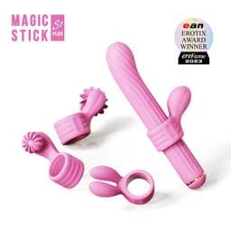 Magic Stick - vibrátor, cserélhető feltétekkel #1