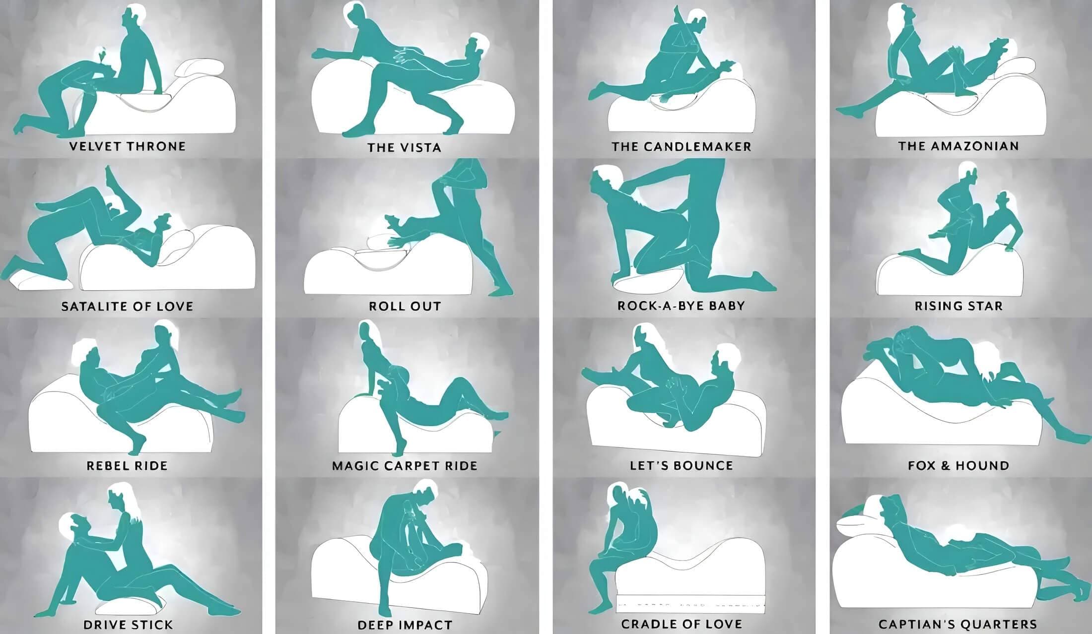 Liberator Esse Lounger - variálható szex szófa #9