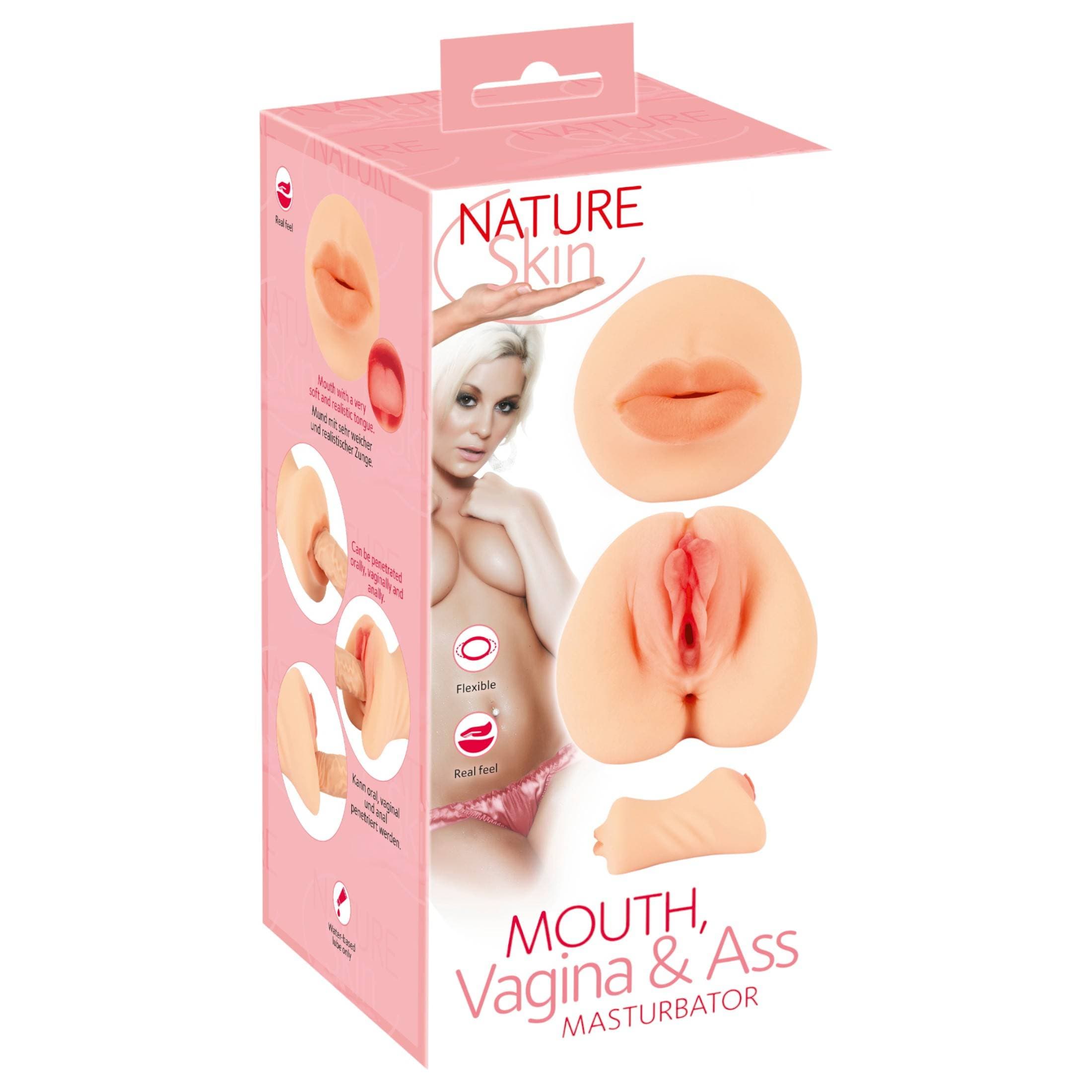 Nature Skin - punci és száj maszturbátor #1