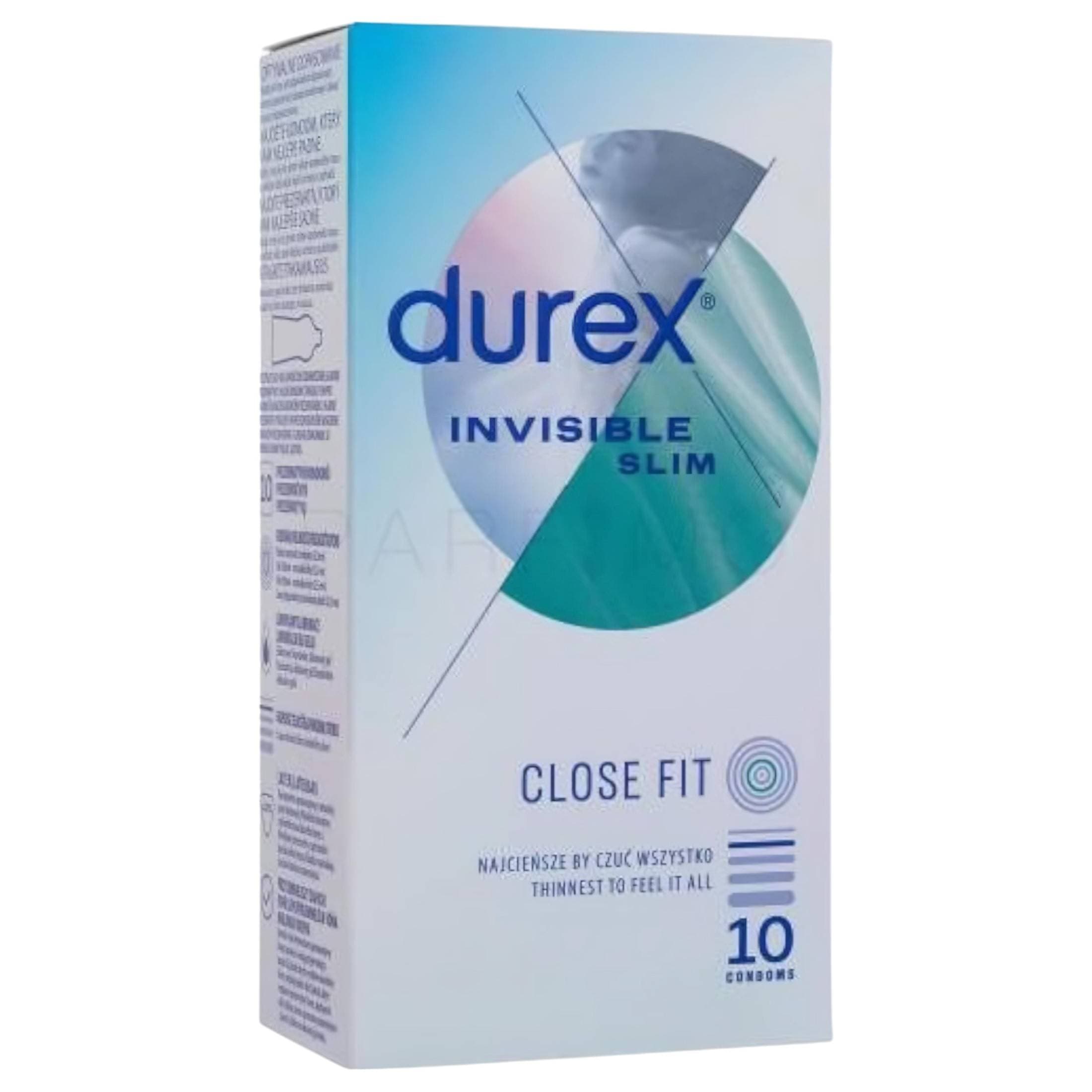 Durex Invisible Slim - vékony óvszer #2