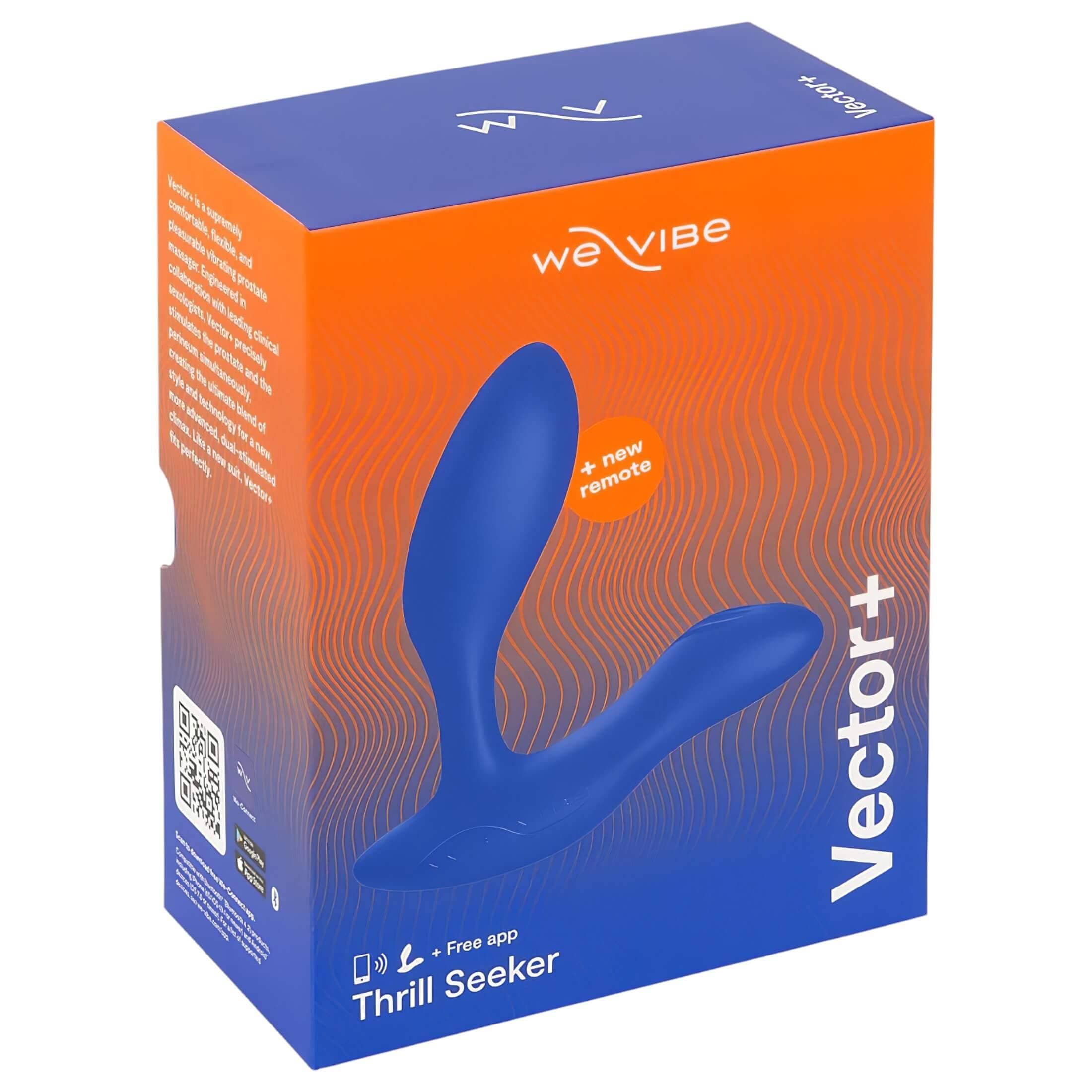We-Vibe Vector+ - akkus, okos anál vibrátor #1