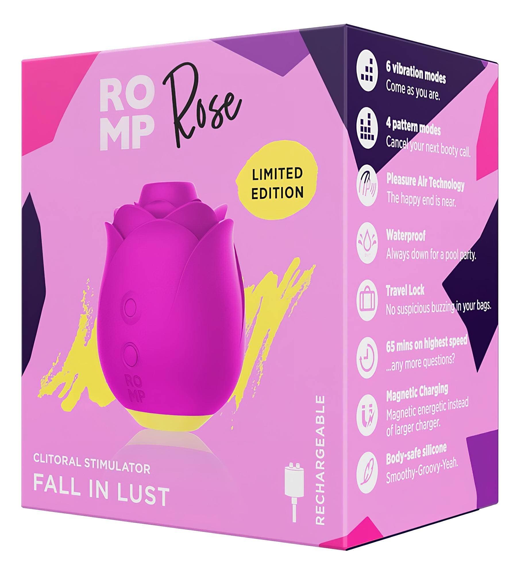 ROMP Rose - léghullámos rózsa vibrátor #1