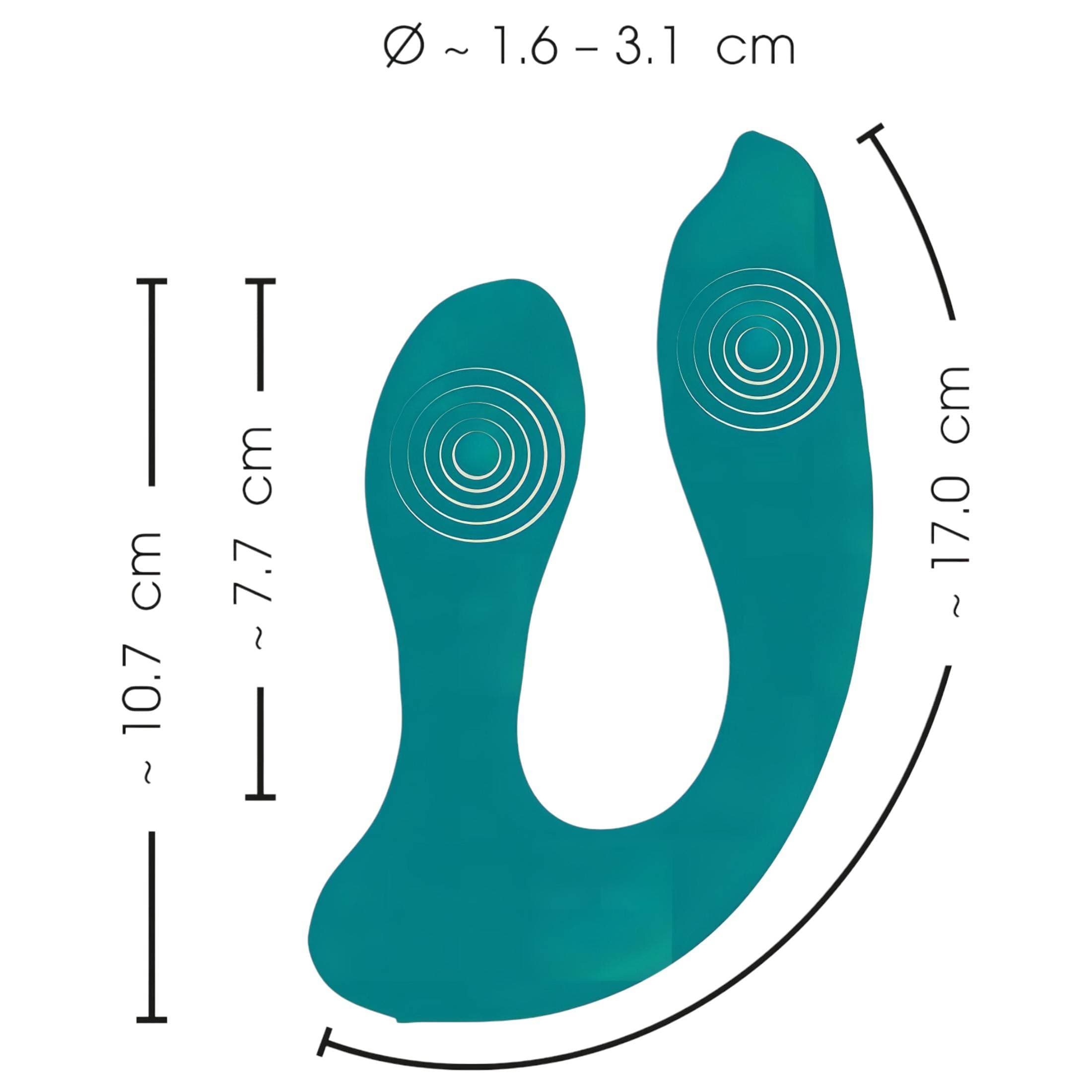 Couples Choice Hands-free - felhelyezhető vibrátor #7