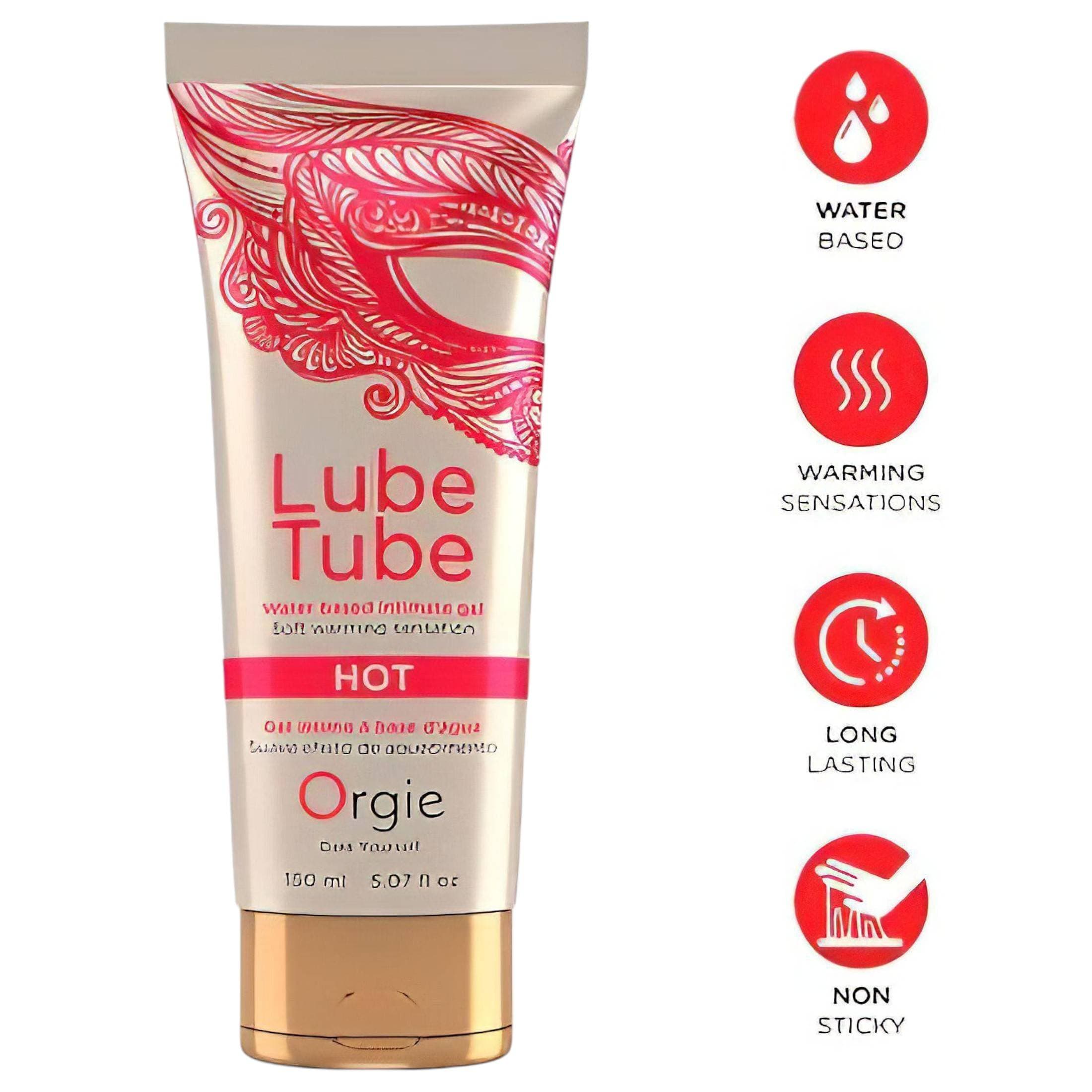 Orgie Lube Tube - melegítő hatású síkosító gél #2