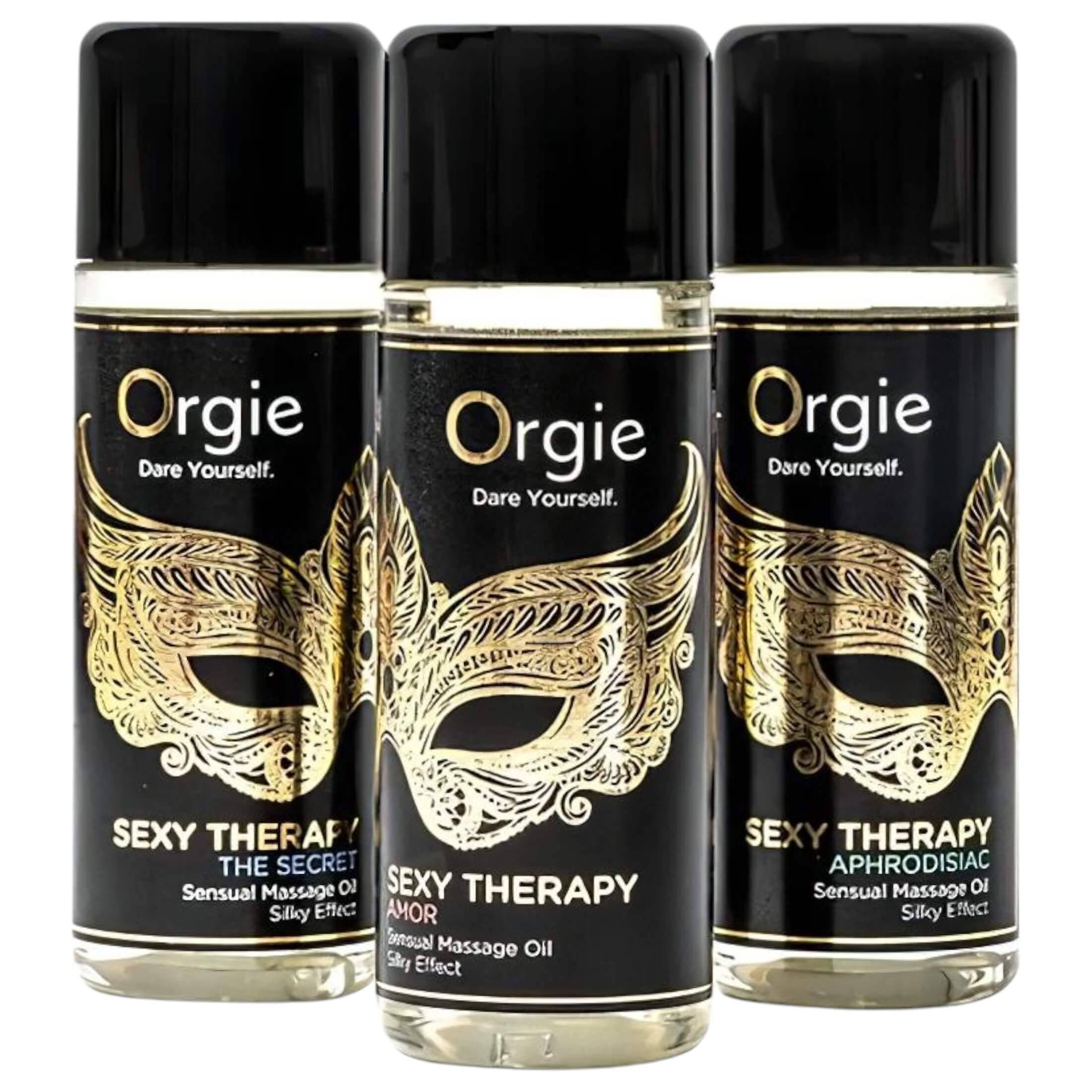 Orgie Sexy Therapy - érzéki masszázsolaj szett #1