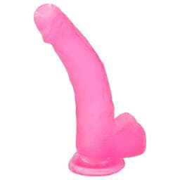 Lovetoy Jelly Studs - tapadókorongos dildó - 20cm #1