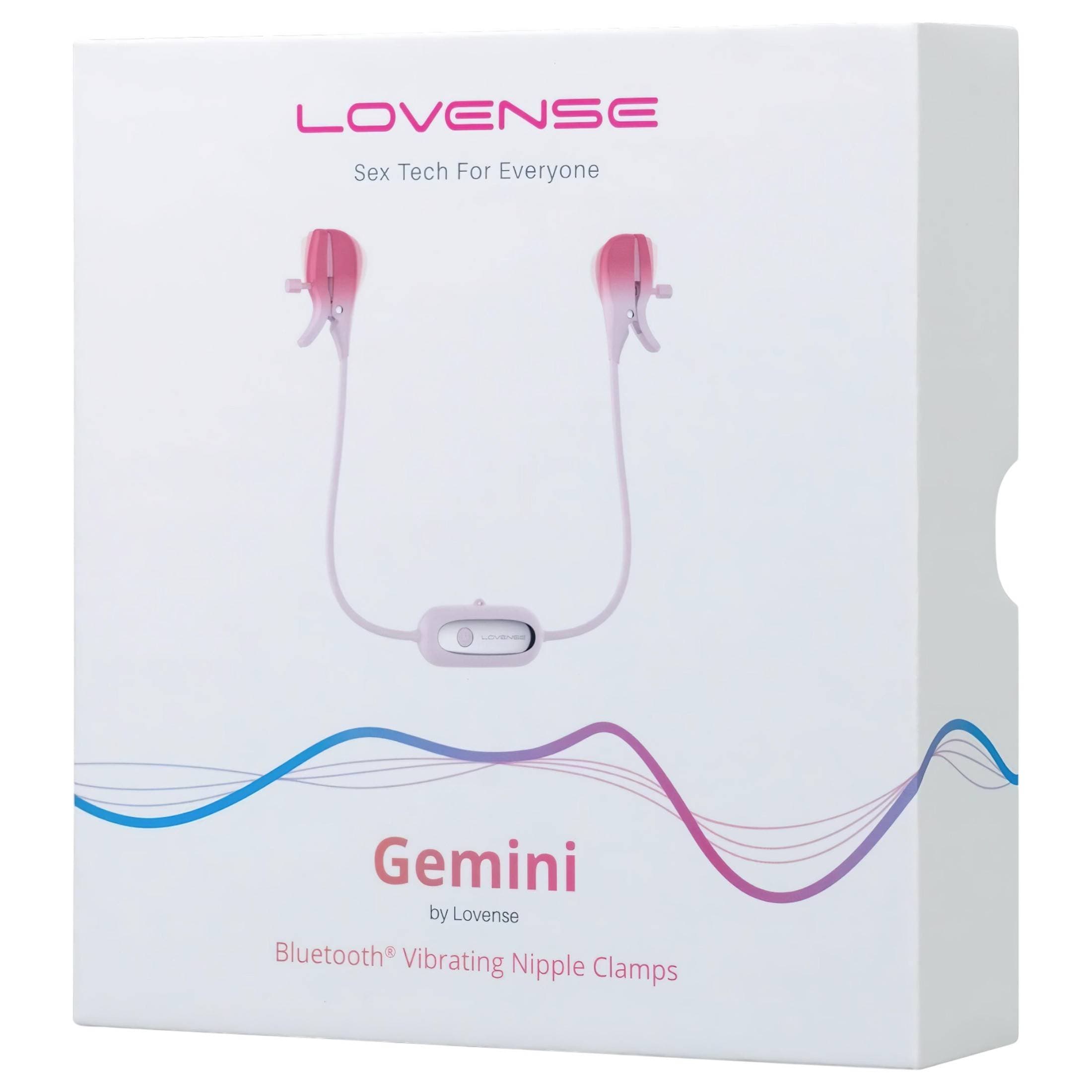 LOVENSE Gemini - okos, vibrációs mellbimbó csipesz #6
