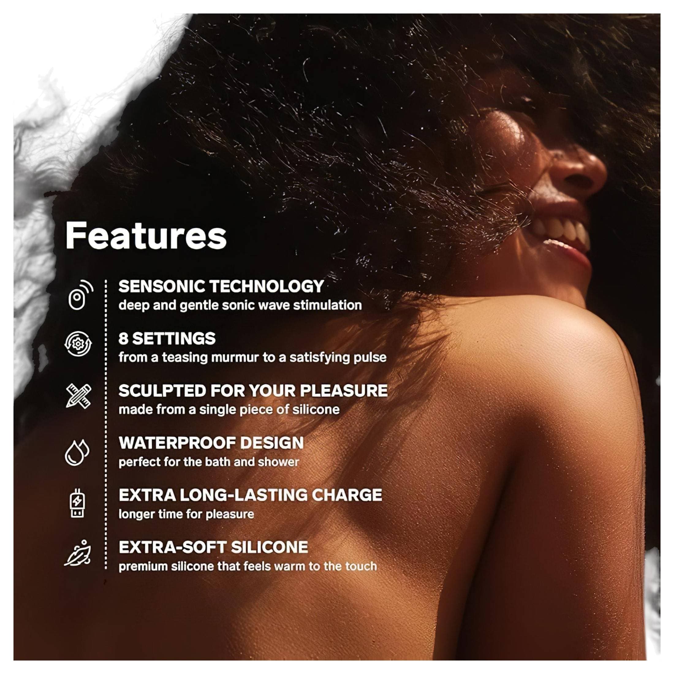 LELO Sona - hanghullámos csiklóizgató #4