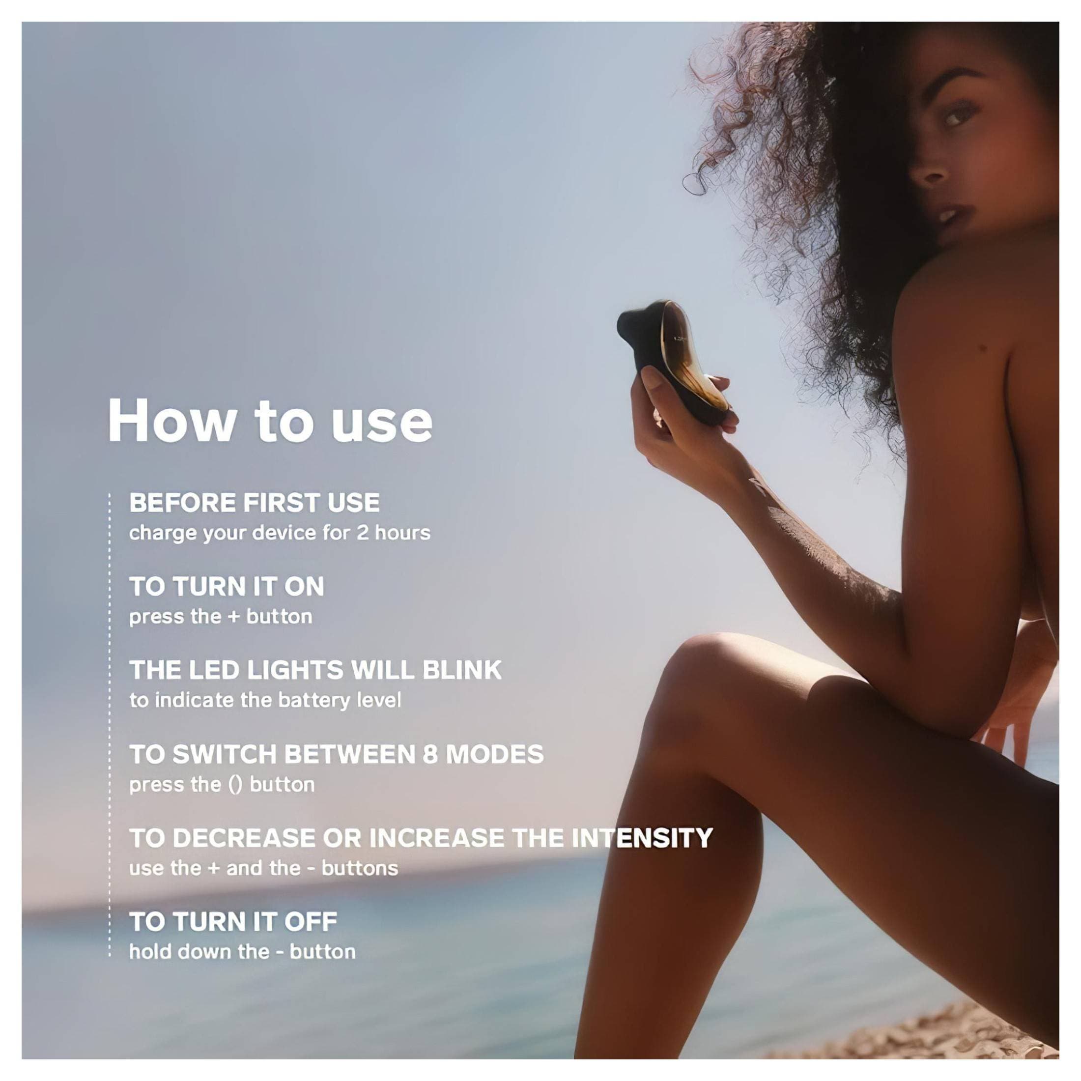 LELO Sona - hanghullámos csiklóizgató #5