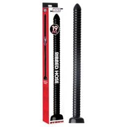 HOSED Ribbed Hose 19 - tapadókorongos anál dildó #1