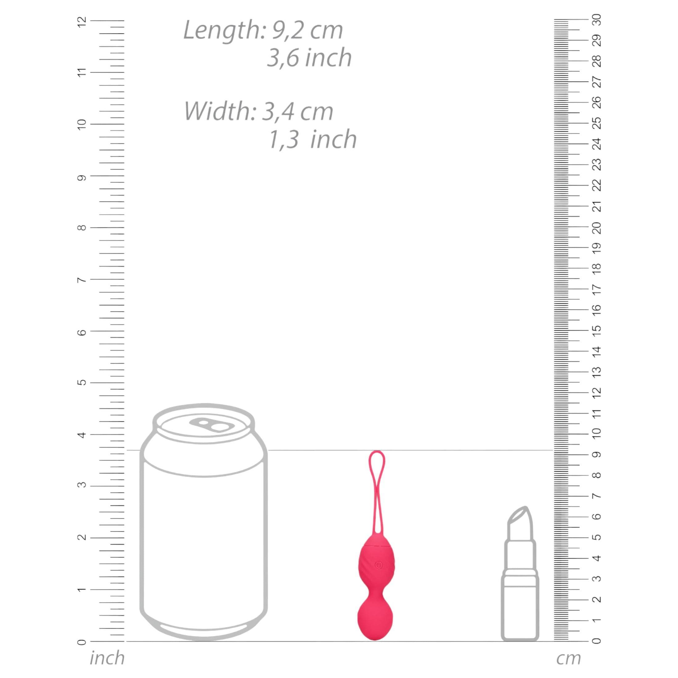 Loveline - barázdált vibrációs gésagolyó #2