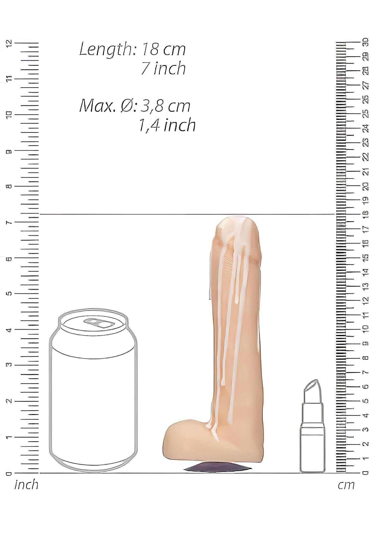 Dicky Cum - szappan pénisz herékkel -natúr #3