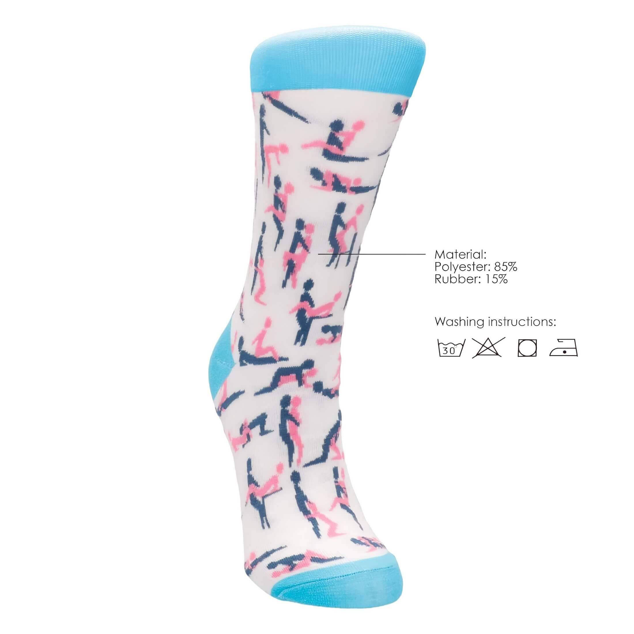 S-Line Sexy Socks - pamut zokni - kama sutra #6